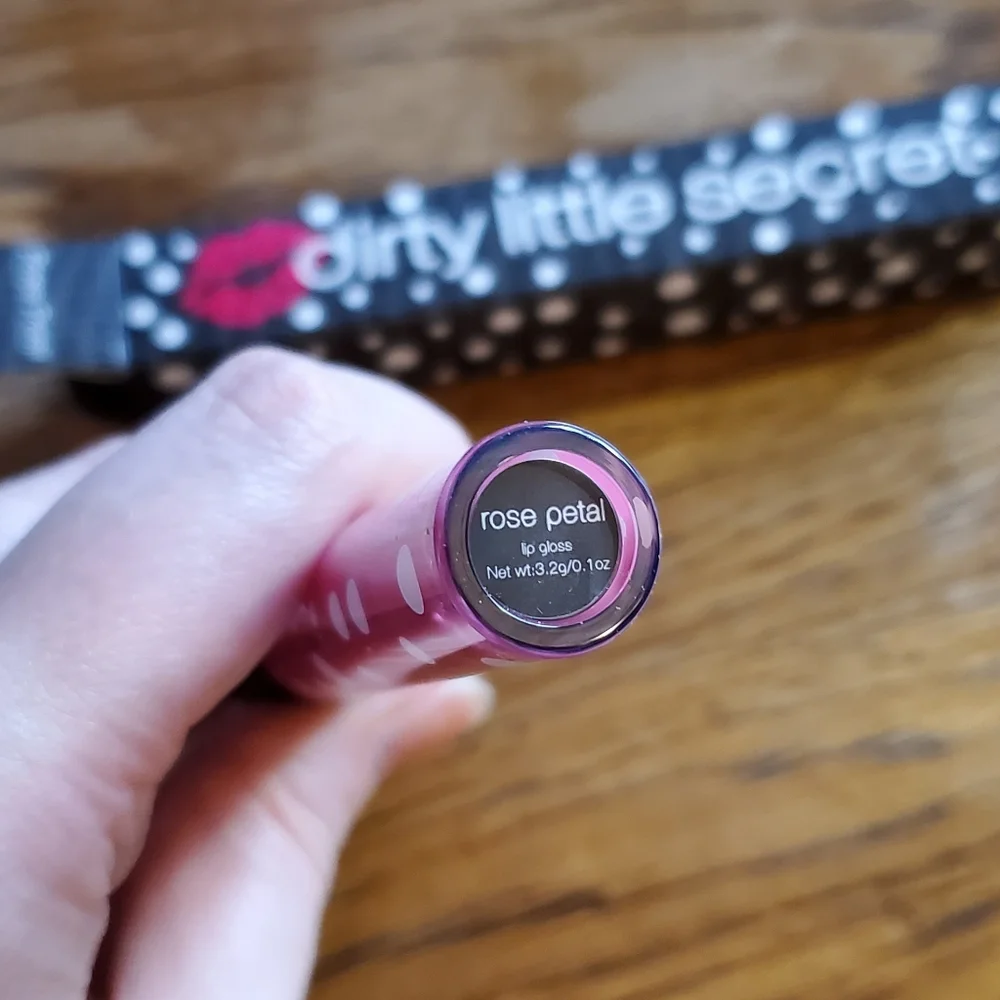 DLS Dirty Little Secret Lip Gloss ROSE PETAL